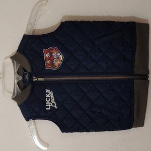 Lucky Brand Boys Size 18 Months Quilted Vest